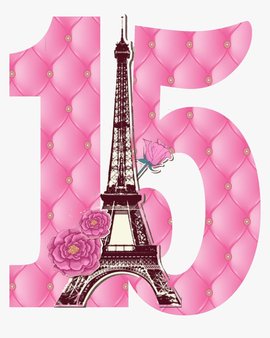 Pink Paris Eiffel Tower, HD Png Download, Free Download