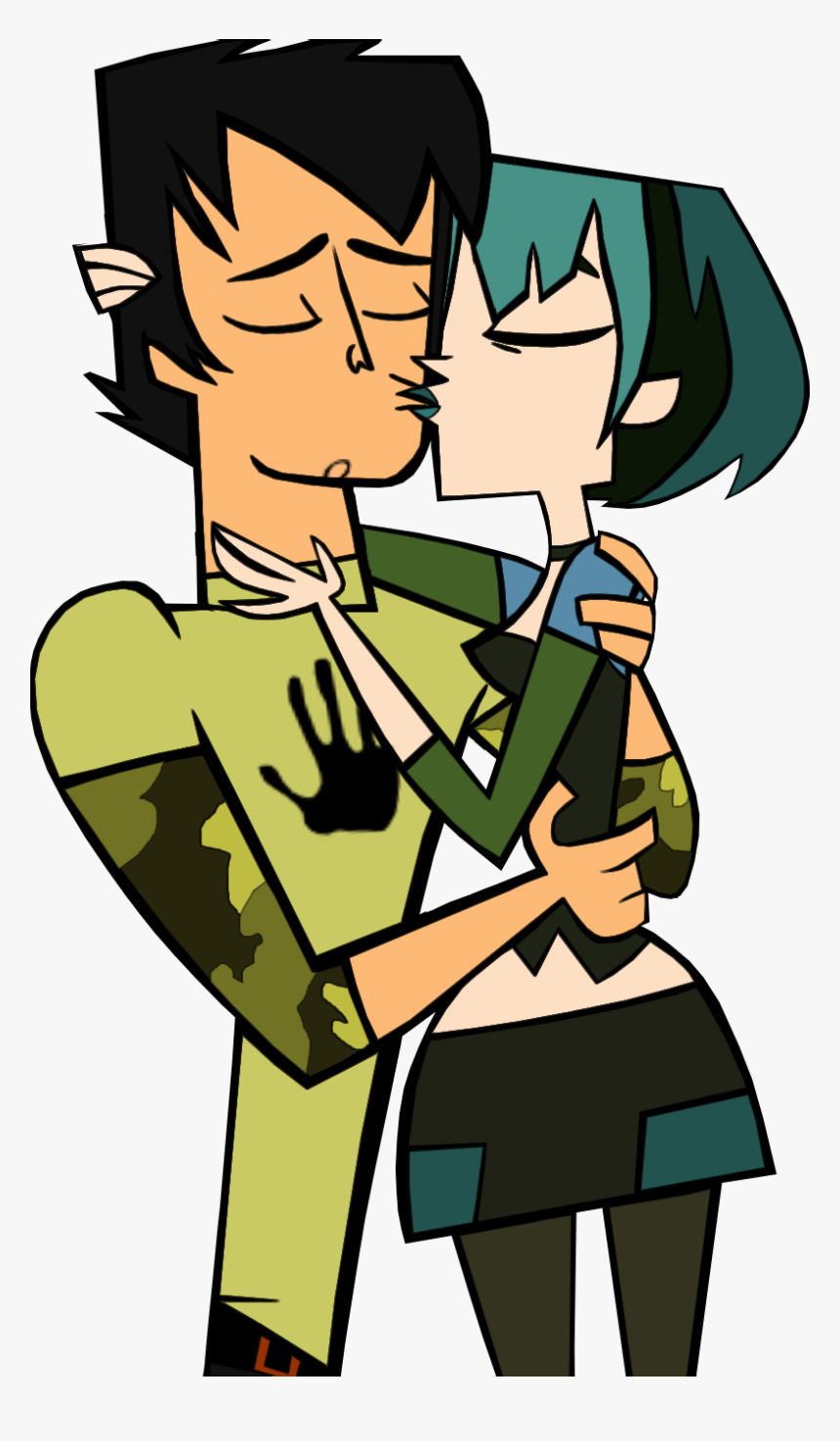 Gwent - Kiss - Total Drama Gwent Kiss, HD Png Download, Free Download