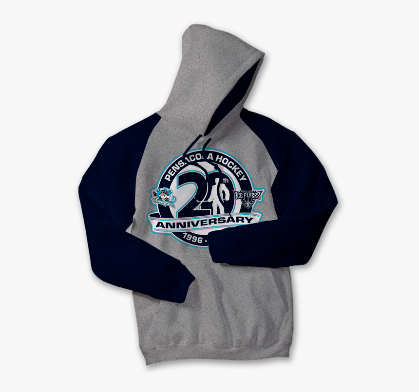 Custom Screen Printed Hoodie For Pensacola Ice Flyers - Hoodie, HD Png Download, Free Download