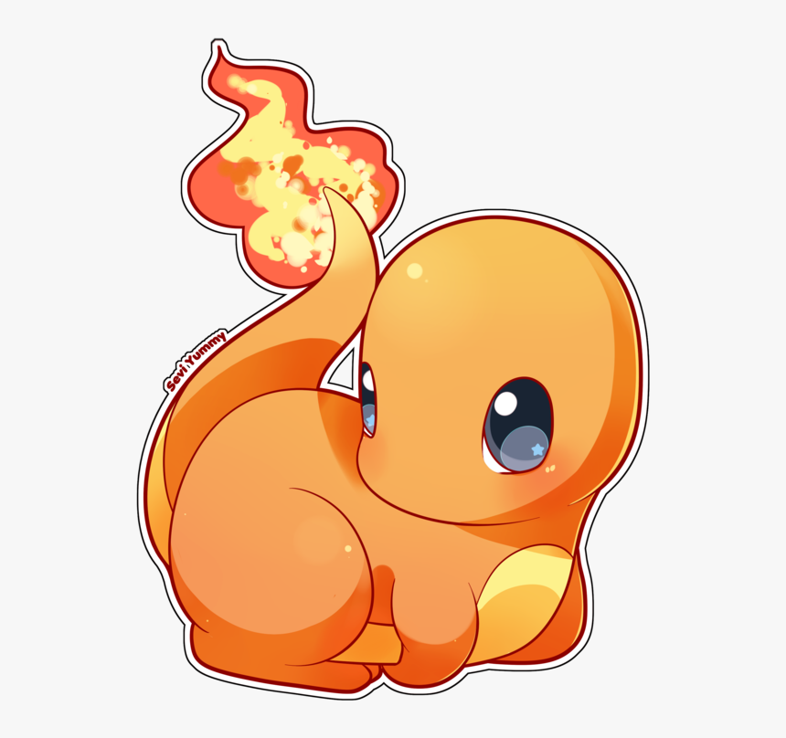 Transparent Charmander Png - Charmander Chibi, Png Download, Free Download