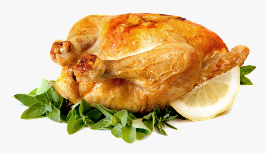 Cooked Meat Png - Baked Chicken Png, Transparent Png, Free Download