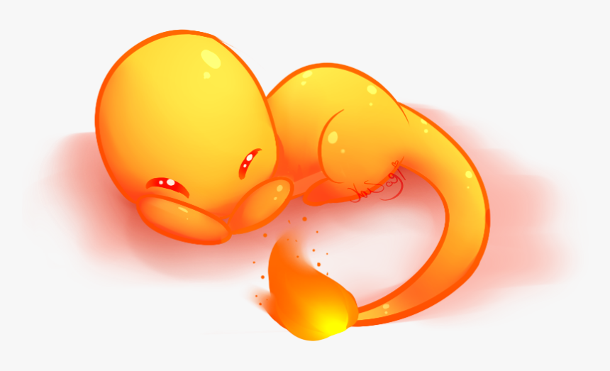 Sleepy Charmander By Kousagi - Cartoon, HD Png Download, Free Download