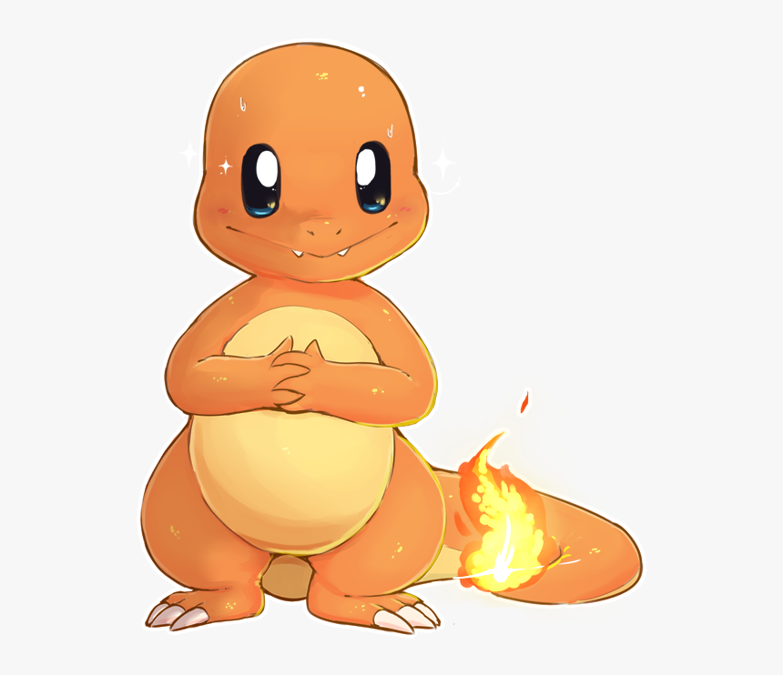 Charmander Doodl - Cartoon, HD Png Download, Free Download