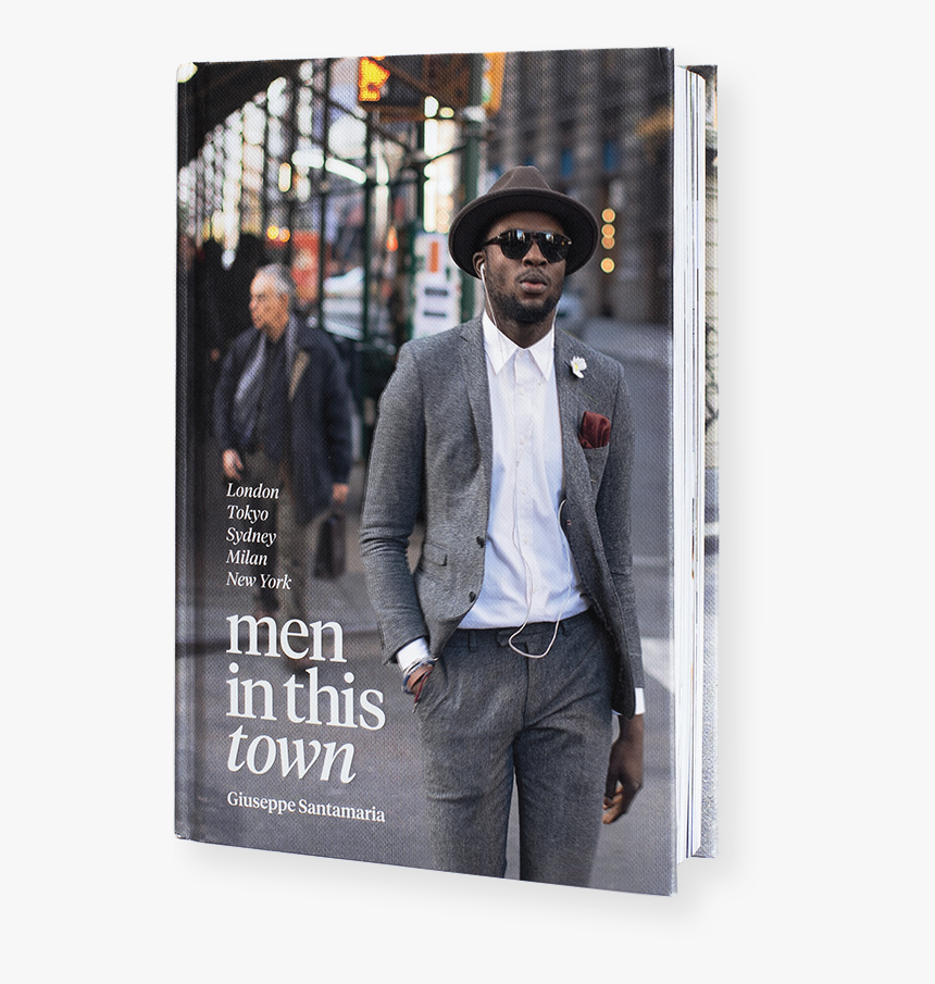 Men Hipster Fashion - Men In This Town Book, HD Png Download, Free Download