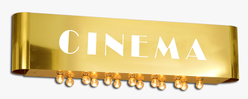 Royal Cinema Identity - Movie Gold Clipart, HD Png Download, Free Download