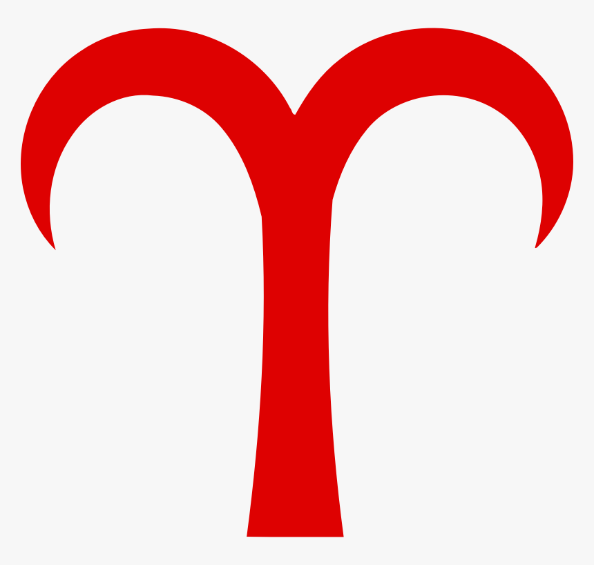 Aries Symbol - Red Aries Sign Transparent, HD Png Download, Free Download