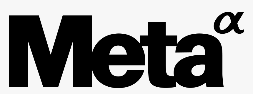 Meta Logo Black - Meta Logo, HD Png Download, Free Download