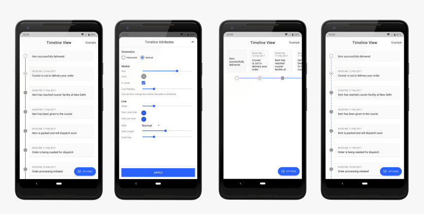 Timeline View In Apps, HD Png Download, Free Download