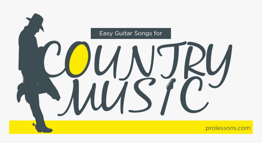 Easy Guitar Songs For Country Music - Calligraphy, HD Png Download, Free Download