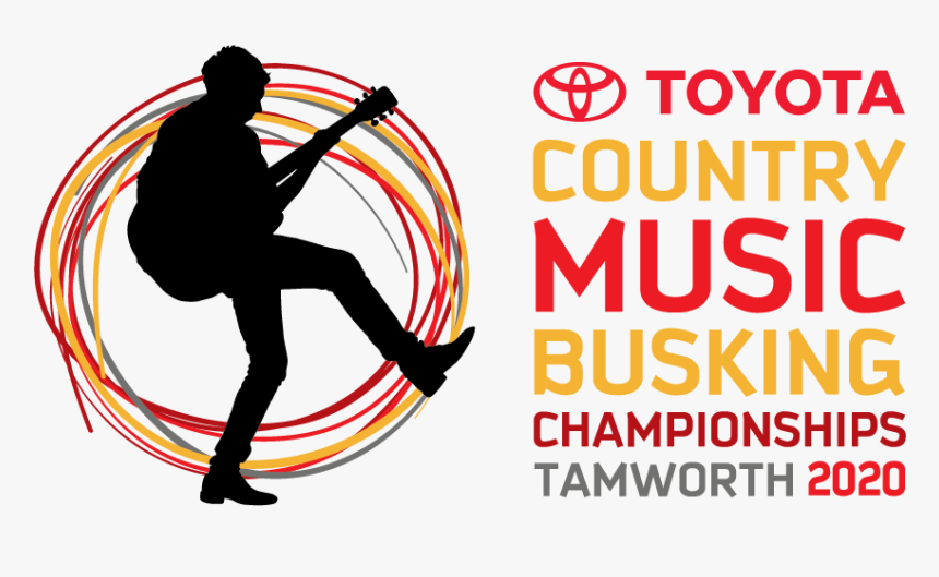 Busking 2020 Logo Semi Stacked Positive-01 - Tamworth Country Music Festival, HD Png Download, Free Download