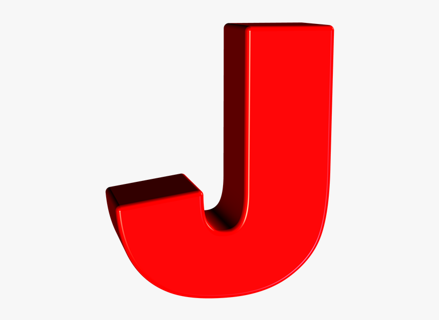 Alphabet, Letter, Character, 3d, Font, Text, Capital - 3d Letter J Png, Transparent Png, Free Download
