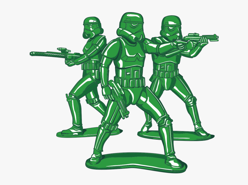 Transparent Army Man Clipart - Star Wars Imperial Stormtrooper Death Star, HD Png Download, Free Download