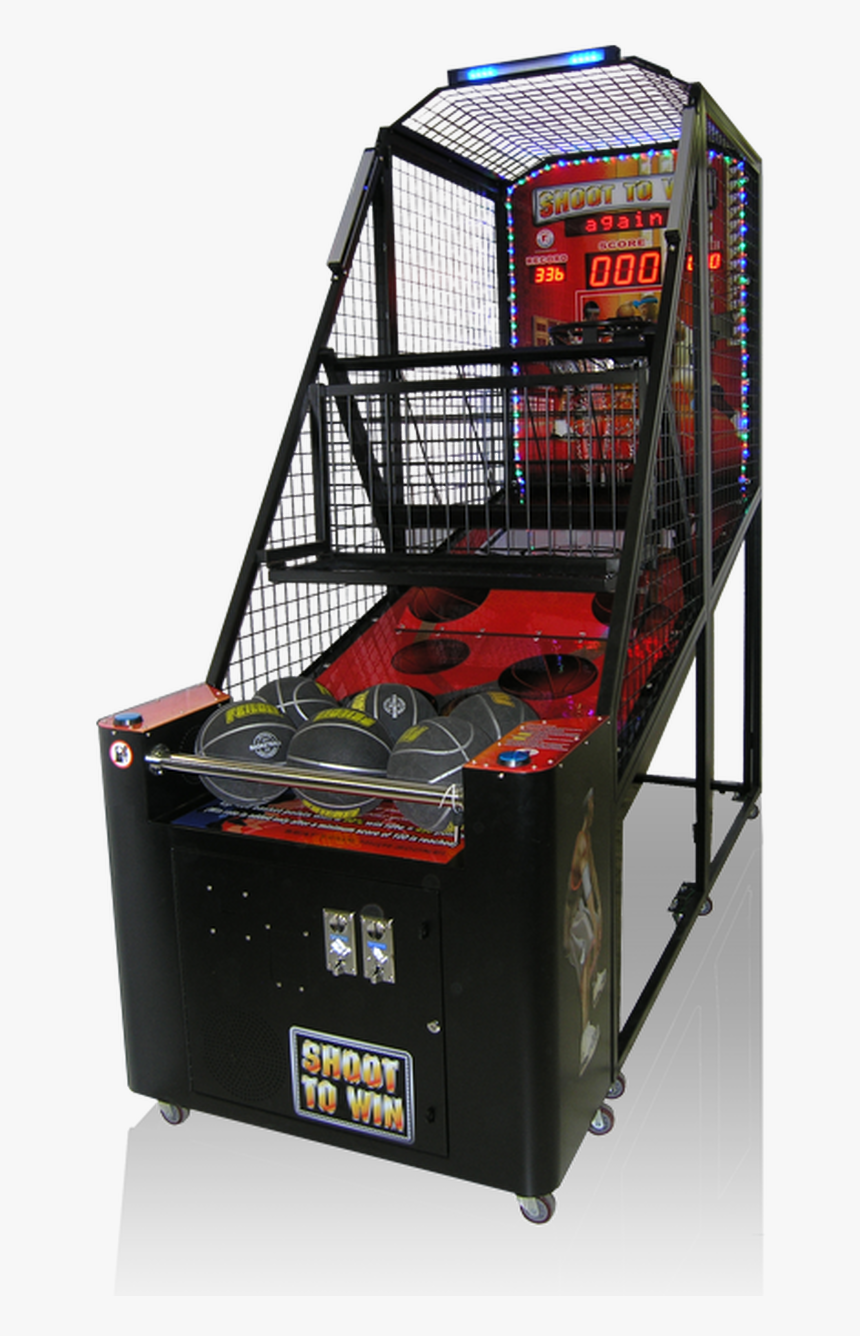 Shoot To Win Arcade Basketball Machine - Shoot To Win Basketball Arcade, HD Png Download, Free Download