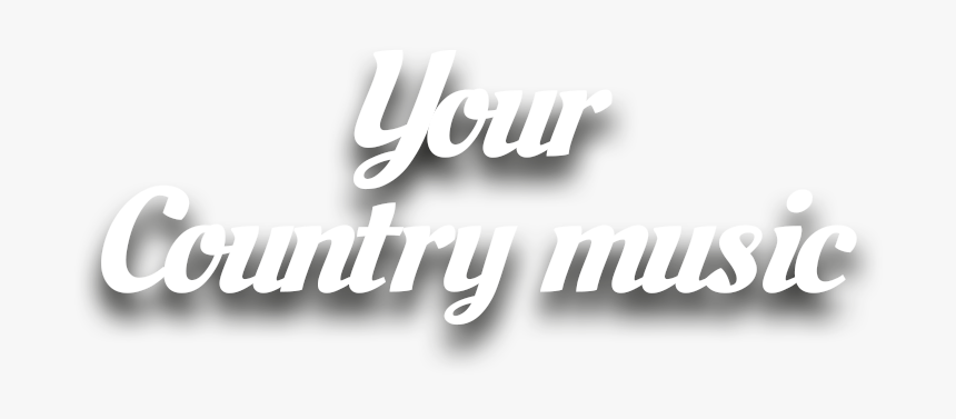 Country Music Text Transparent, HD Png Download, Free Download