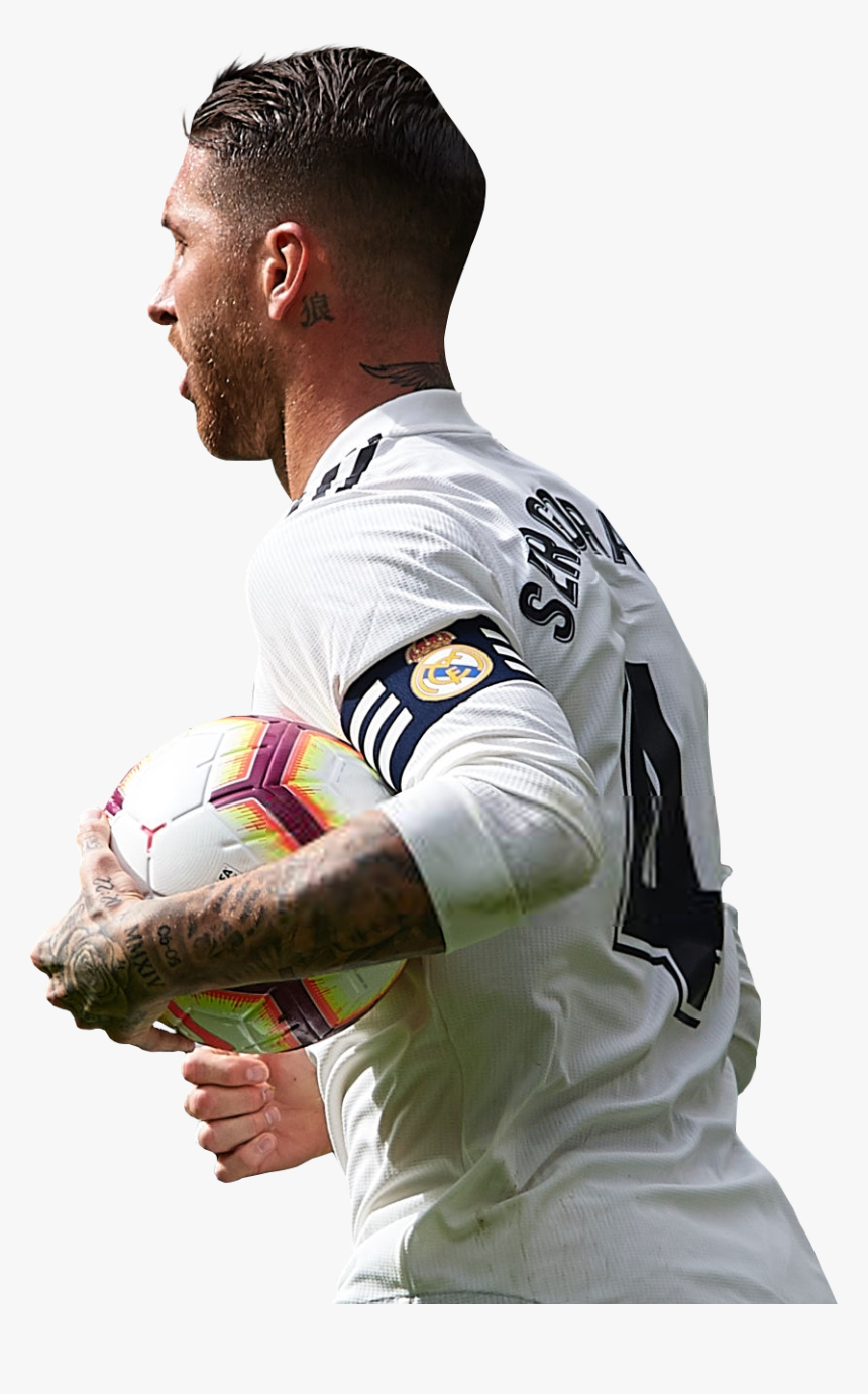 Sergio Ramos Render , Png Download - Touch Football (american), Transparent Png, Free Download