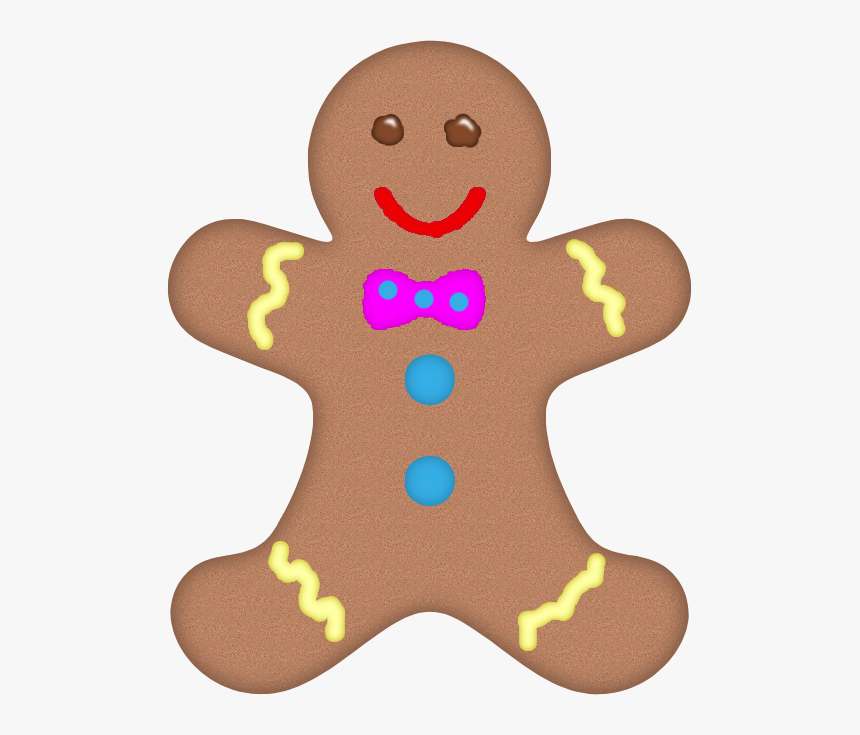 Gingerbread Man For Christmas, HD Png Download, Free Download