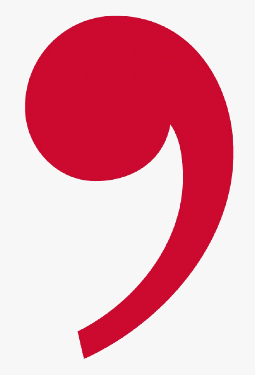 Comma Png File - Red Comma, Transparent Png, Free Download