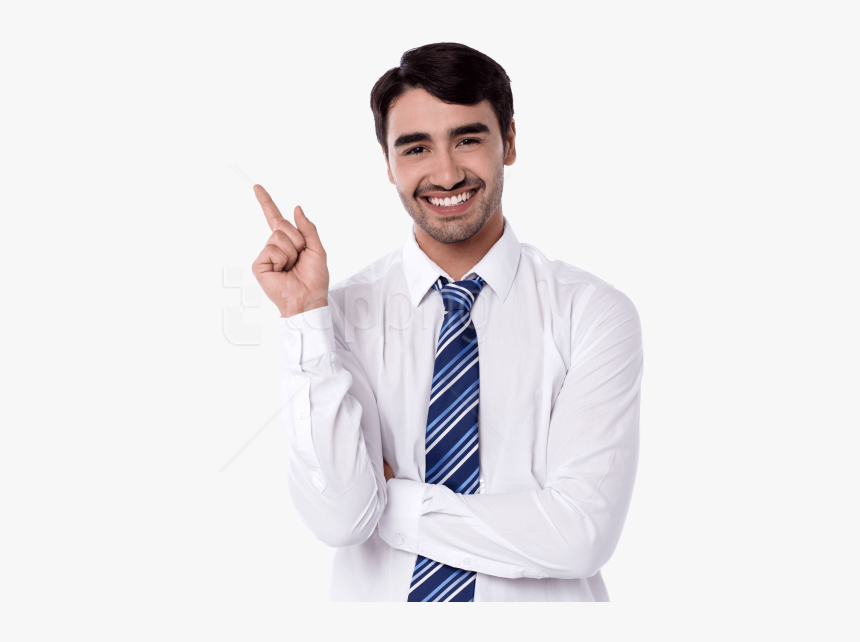 Person Pointing Png - Man Stock Photo Png, Transparent Png, Free Download