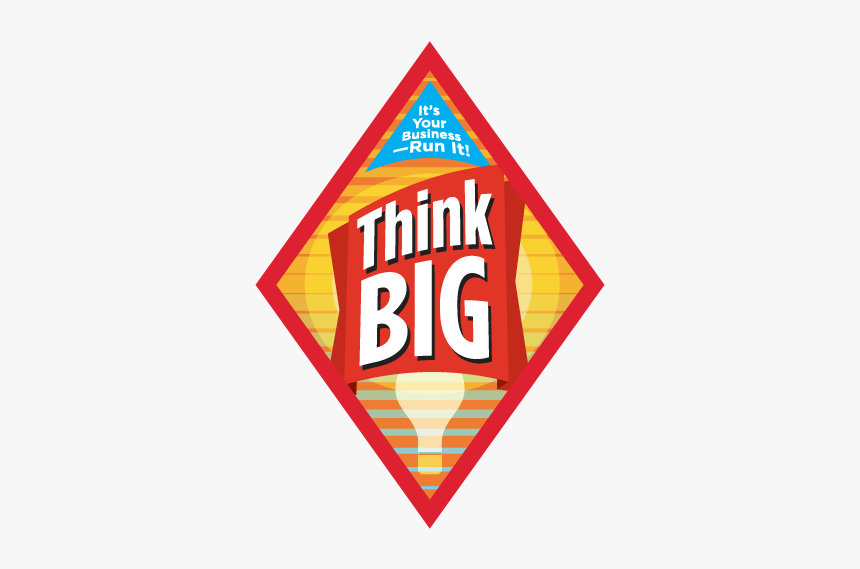 Girl Scout Think Big Badge, HD Png Download, Free Download