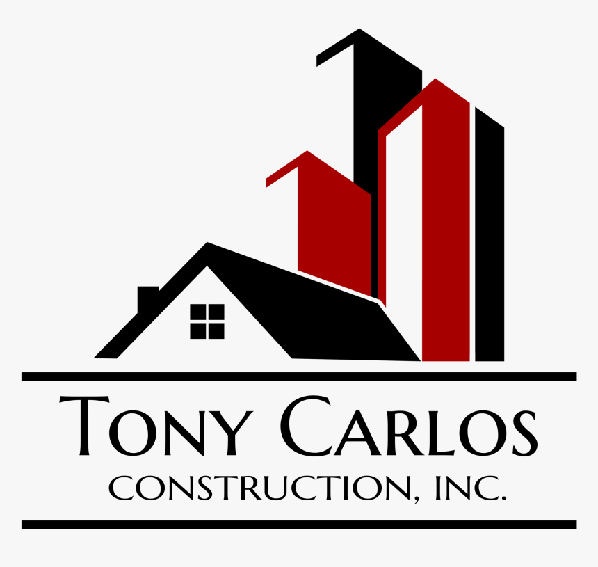 Clip Art Tony Carlos California Commercial - House Construction Logo Design, HD Png Download, Free Download