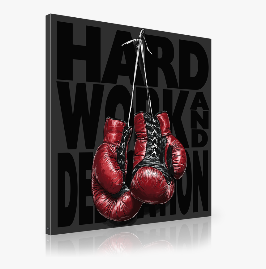 Hard Work And Dedication - Boxing Glove, HD Png Download, Free Download