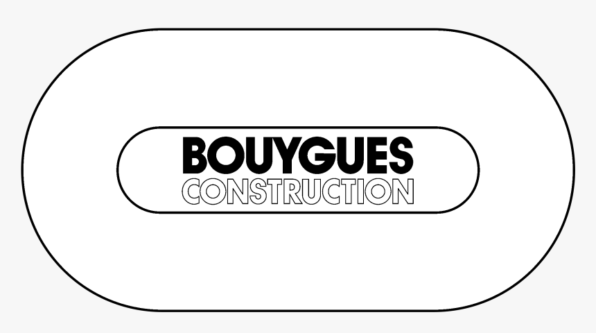 Bouygues Construction Logo Black And White - Bouygues Energies Et Services, HD Png Download, Free Download