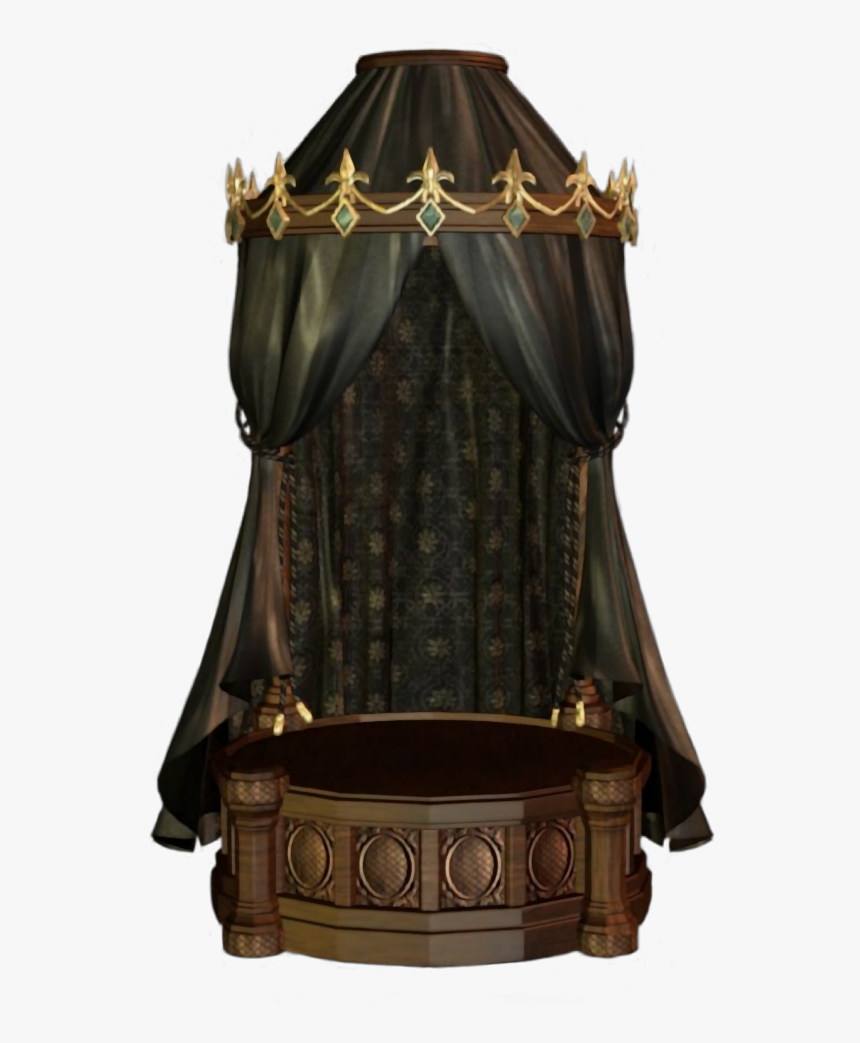 #trono #madera #cortinas - Throne, HD Png Download, Free Download
