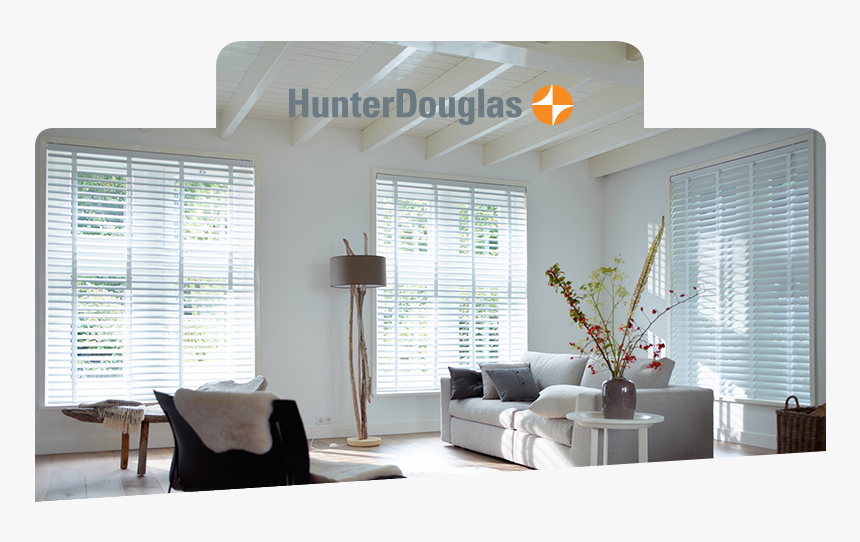 Beste Interieur Met Witte Houten Jaloezieën, HD Png Download - kindpng EP-82