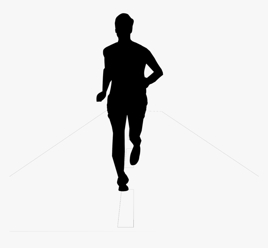 Transparent Runner Silhouette Png - Marathon, Png Download, Free Download