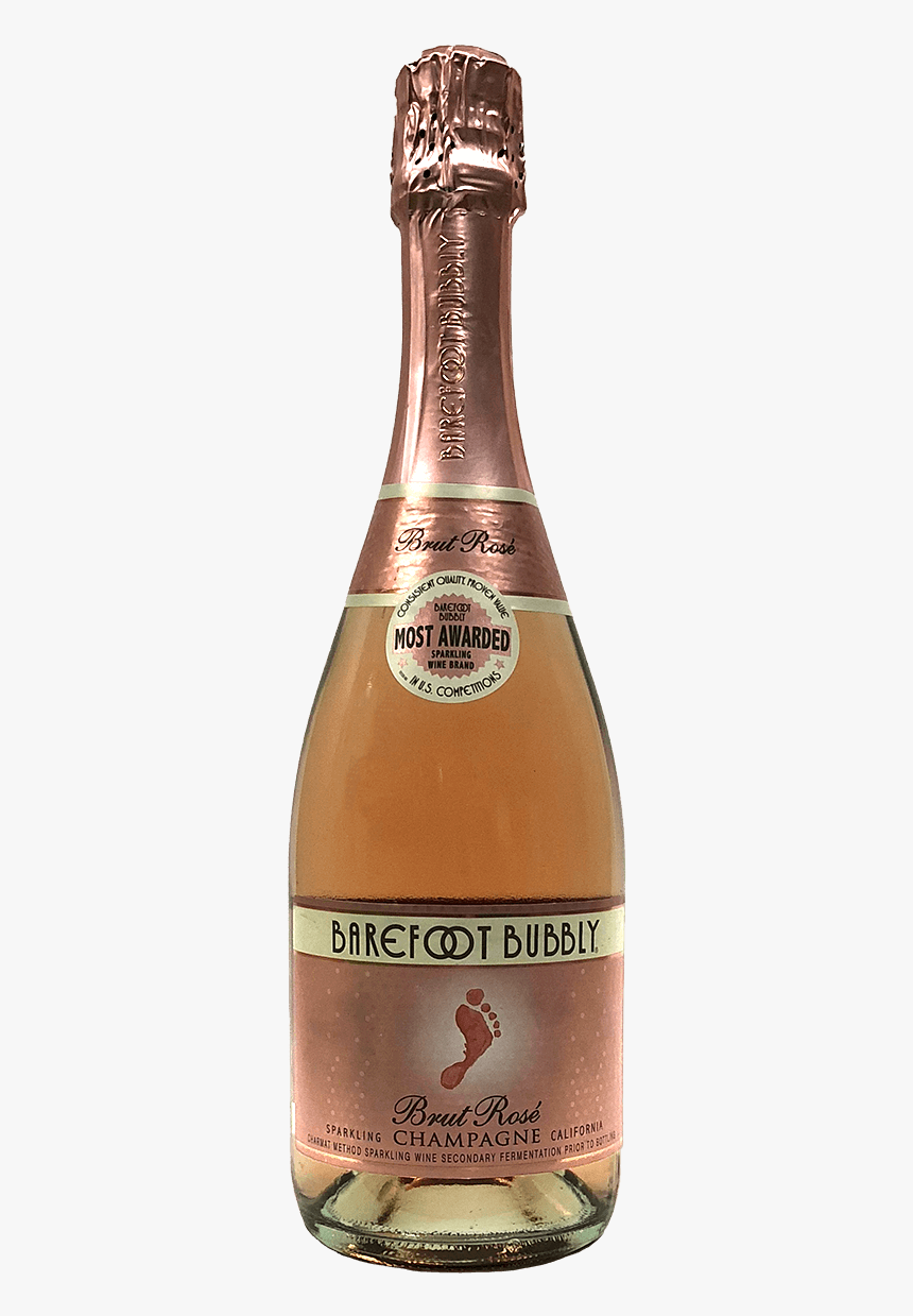 Barefoot Bubbly Brut Rosé - Barefoot Bubbly Moscato Spumante, HD Png Download, Free Download