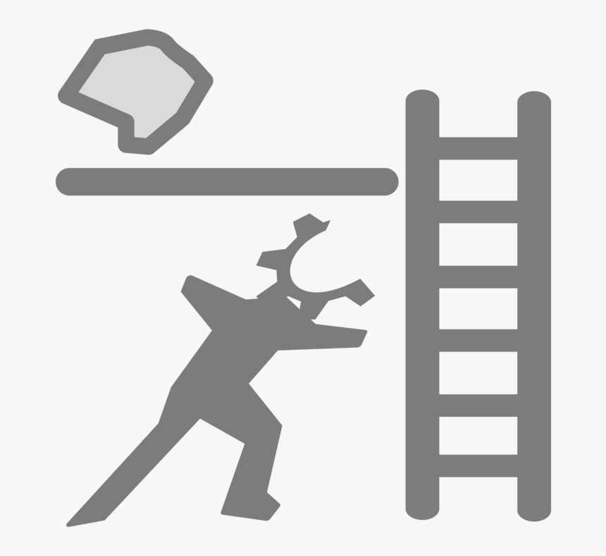 Photography - Silhouette Ladder Vector, HD Png Download, Free Download