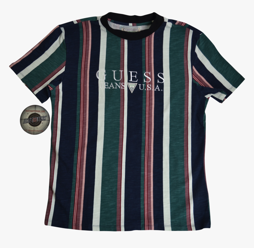 Vintage Style Guess Jeans T- Shirt Size Small, HD Png Download - kindpng