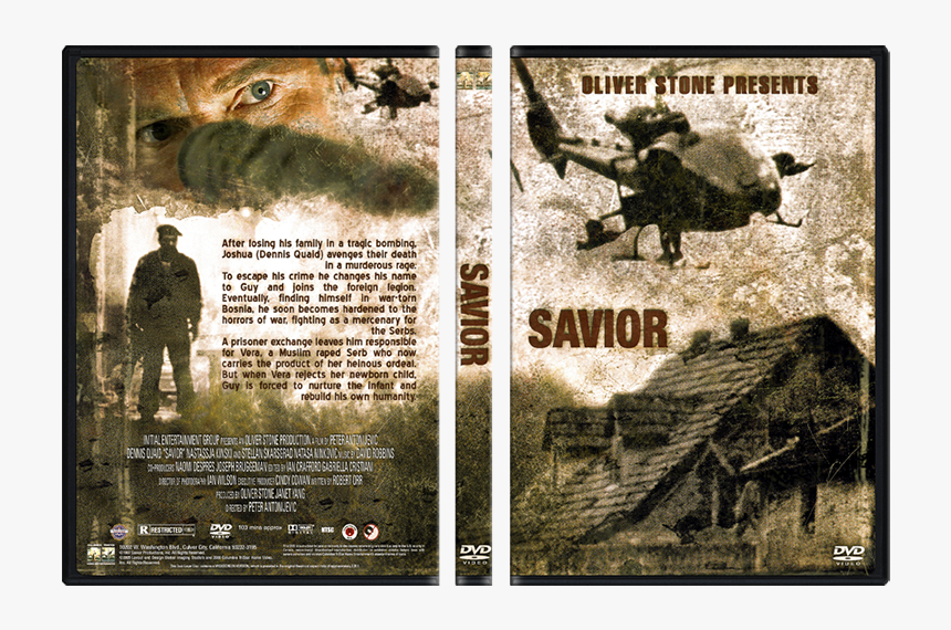 Savior 1998 Dvd Cover, HD Png Download, Free Download