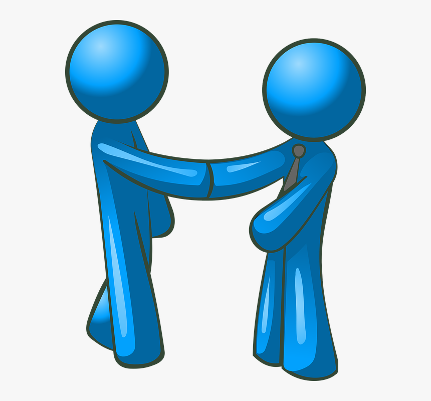 Cómo Superas Tú Las Objeciones De Venta - Shaking Hands Clip Art, HD Png Download, Free Download