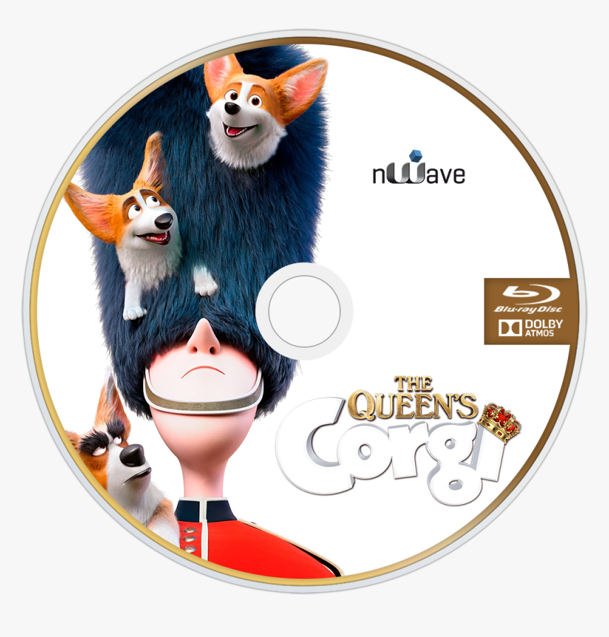 Queen"s Corgi Dvd Cover , Transparent Cartoons - Queen's Corgi Blu Ray, HD Png Download, Free Download