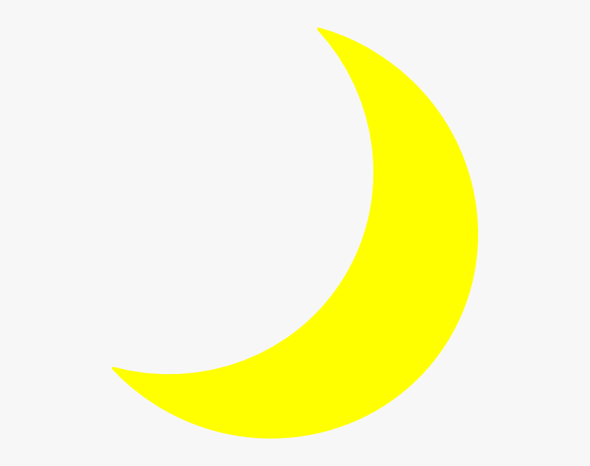 Yellow Moon Clipart, HD Png Download, Free Download