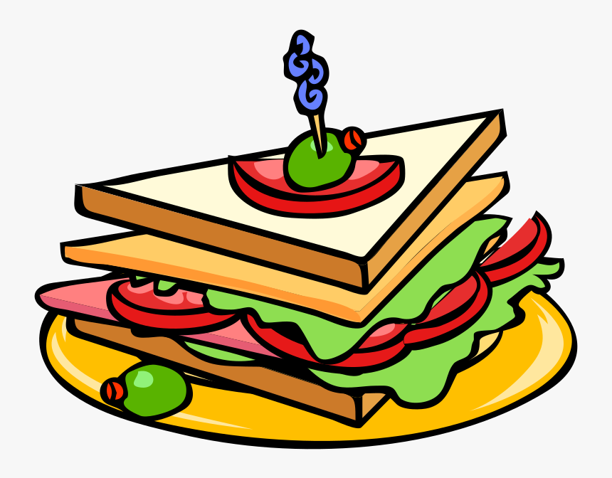 Sandwich Clipart Free For Download - Sandwich Clipart, HD Png Download, Free Download