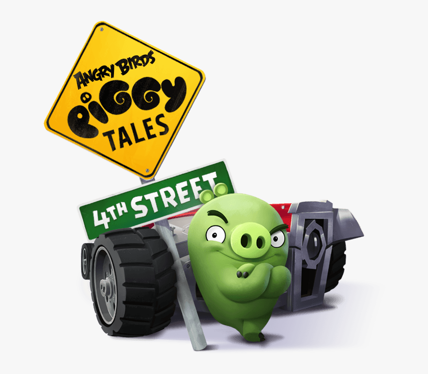 Piggy Tales 4th Street Dvd Cover Clipart , Png Download - Toy Vehicle, Transparent Png, Free Download