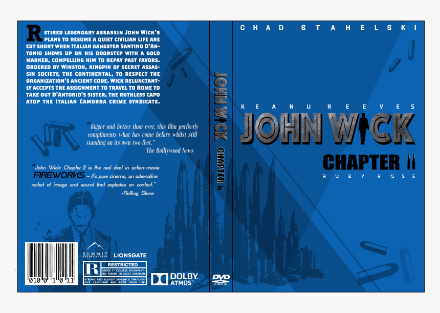 Jhon Wick 3 Covers Dvd, HD Png Download, Free Download