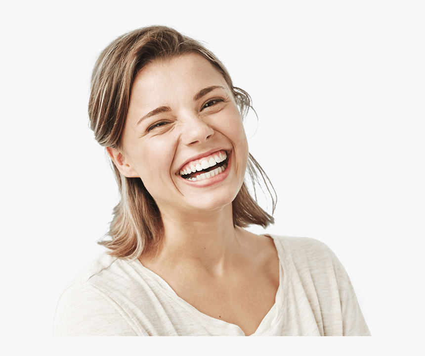 Facial Aesthetics Woman - Girl With Smile Png, Transparent Png, Free Download
