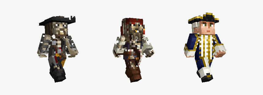 Minecraft Pirate Skin, HD Png Download, Free Download