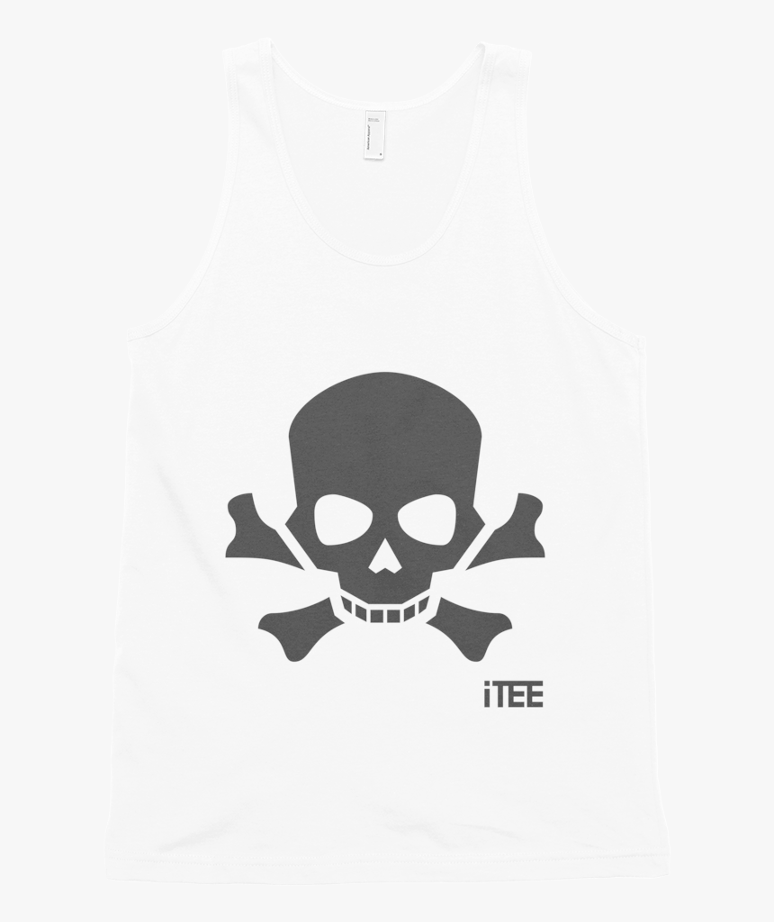 Pirates Fine Jersey Tank Top Unisex By Itee - Skull, HD Png Download, Free Download