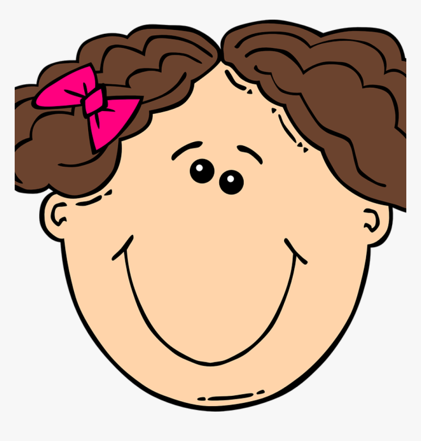 Kid Face Clip Art 19 Thinking Brain Svg Library Download - Face Smile Cartoon Drawing, HD Png Download, Free Download