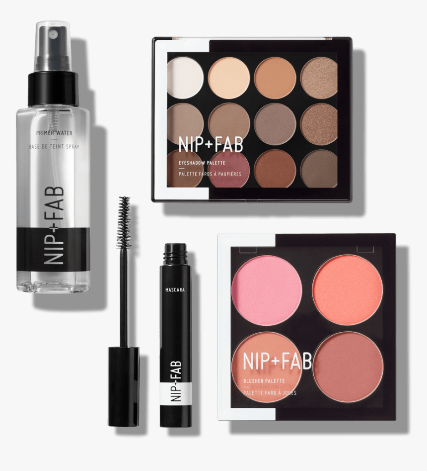 Makeup Kit Products Png Transparent Images - Nip Fab Blush Palette, Png Download, Free Download