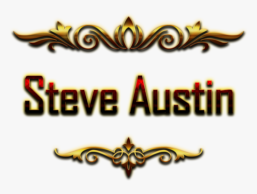 Steve Austin Decorative Name Png - Kamlesh Name, Transparent Png, Free Download