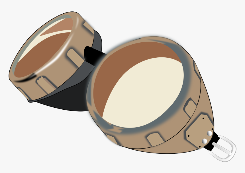 Goggles Clip Arts - Steampunk Goggles Clipart, HD Png Download, Free Download