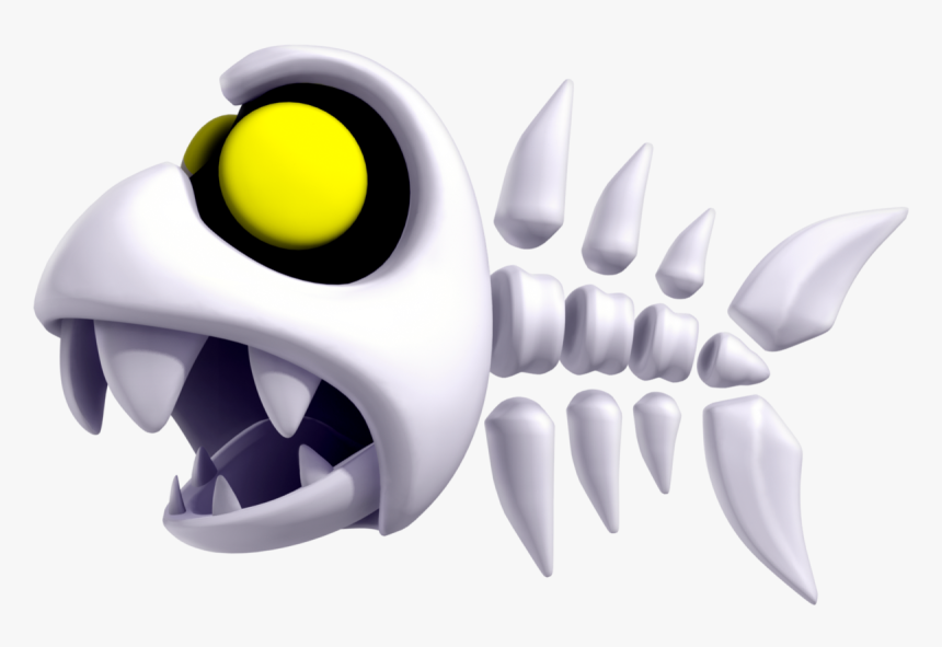 Mario Fish Bone, HD Png Download, Free Download