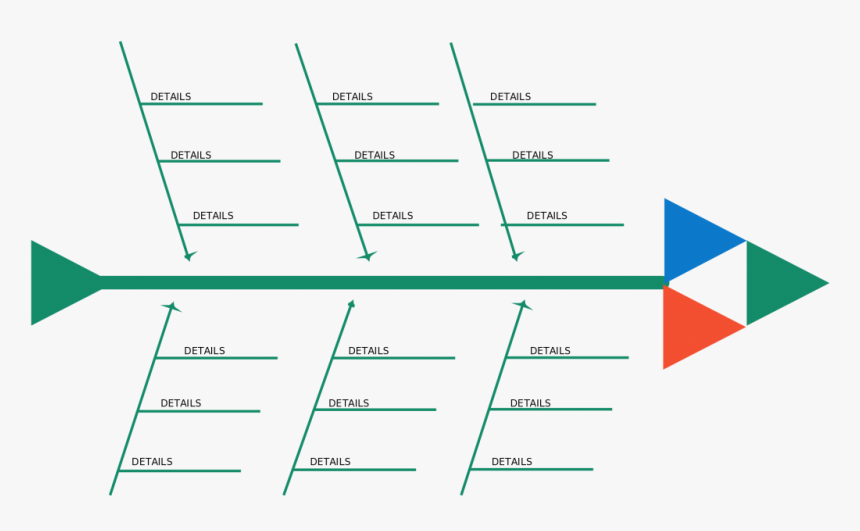 Fishbone Diagram Template, HD Png Download, Free Download