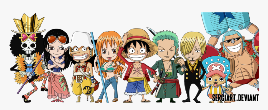 One Piece 9 Straw Hat Pirates, HD Png Download, Free Download