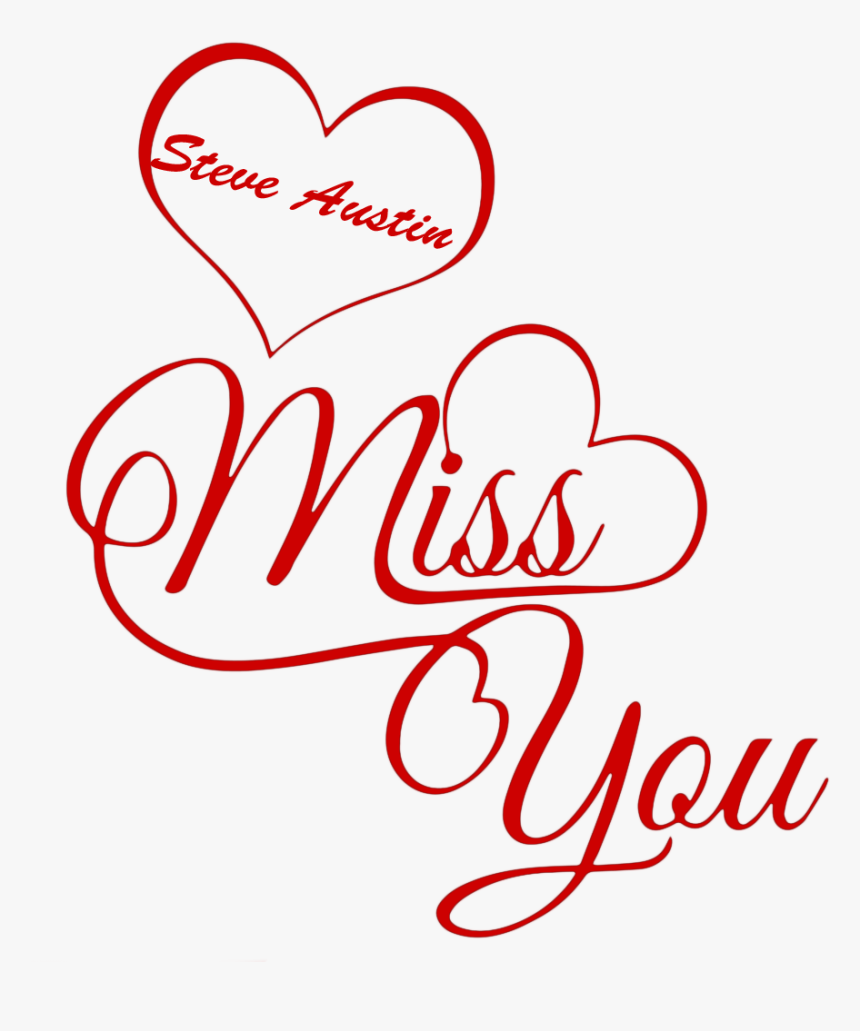 Steve Austin Miss You Name Png - Pari Name Png, Transparent Png, Free Download